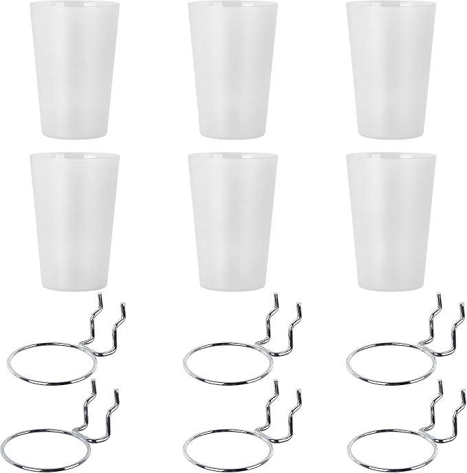 Kuhome 6 Set Pegboard Hooks - Image 3