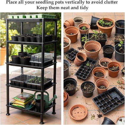 RooTrimmer 5-Tier Seed Starter Trays, Plant Stand, - Image 5