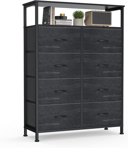 DUMOS 8 Drawer Fabric Dresser by DumosLifestyle