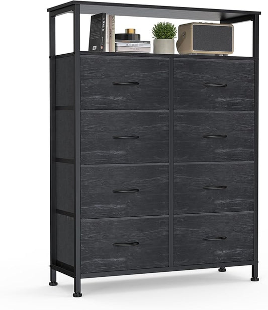 DUMOS 8 Drawer Fabric Dresser by DumosLifestyle