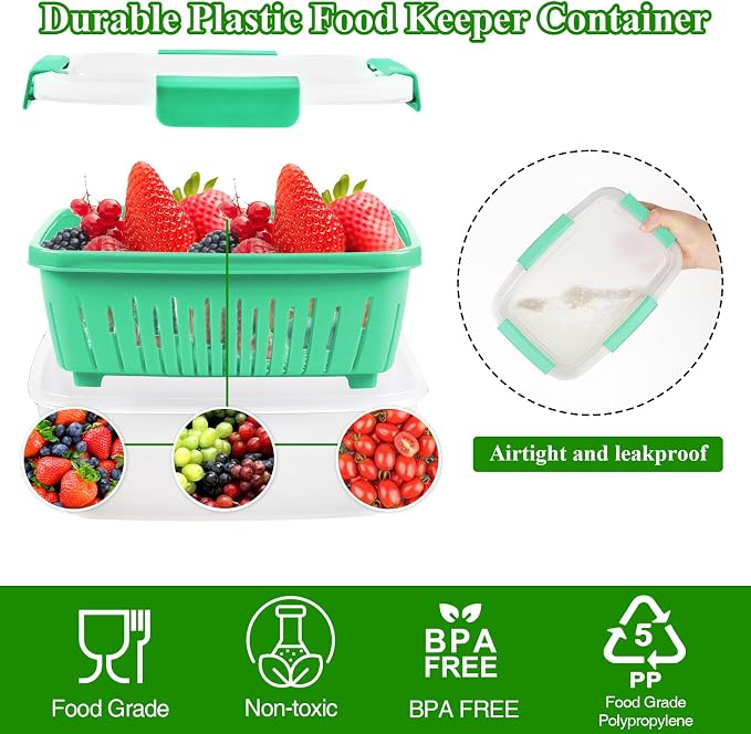 68oz Berry Keeper Fruit Storage Container - Image 6