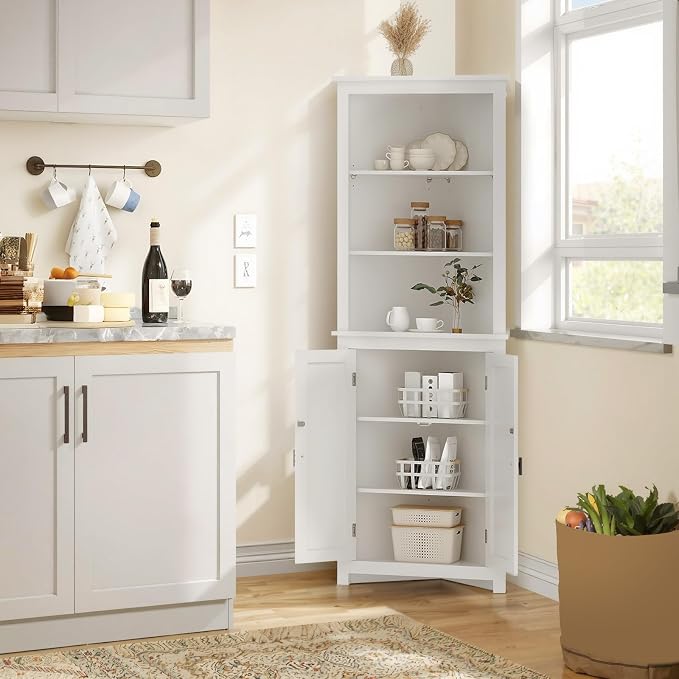 64 inch Farmhouse Corner Cabinet - Image 8