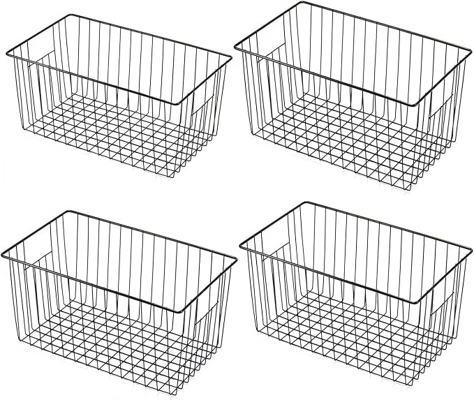 4 Pack Freezer Organizer Bins by Unknown