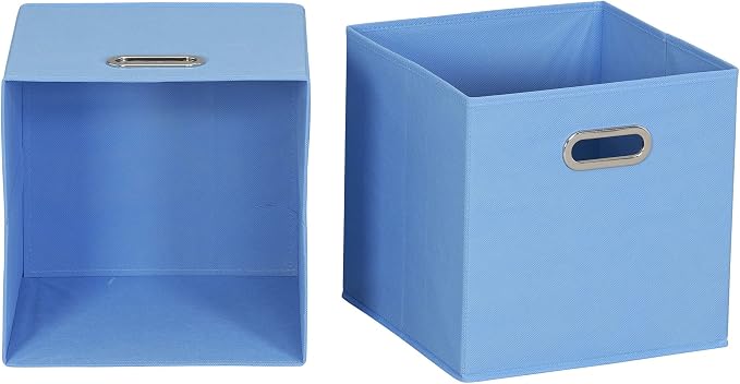 Household Essentials Foldable Fabric Storage Cubes 6-Pack – 11x11x11 Stackable - Image 4