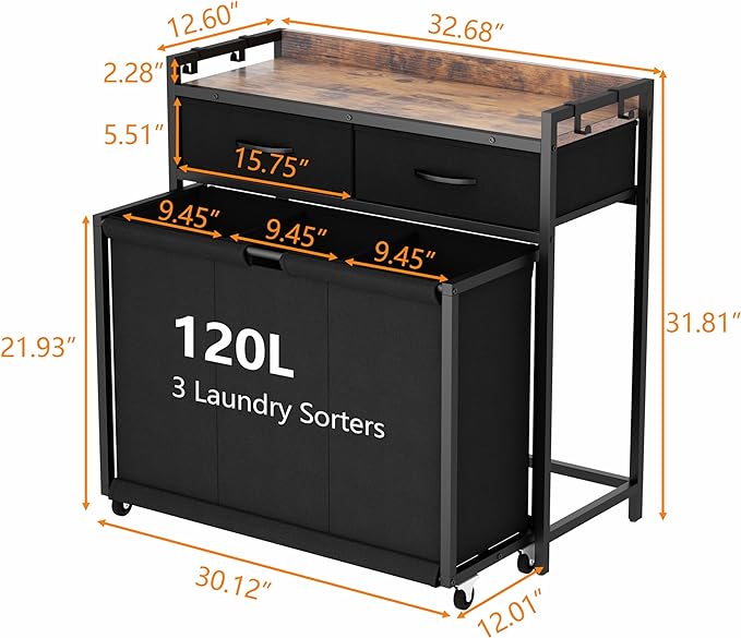 Laundry Hamper Laundry Basket - Image 7