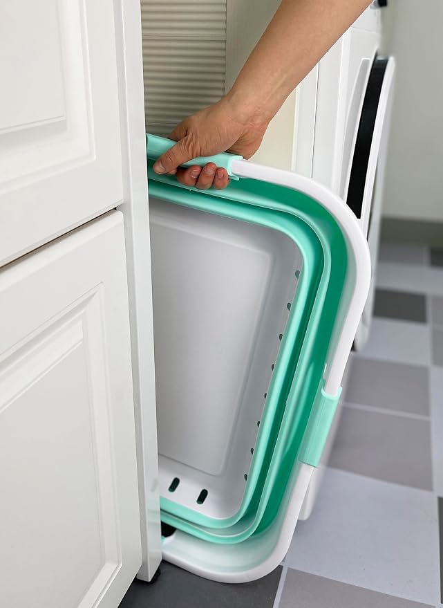 SAMMART 42L Collapsible Plastic Laundry Basket - Image 8