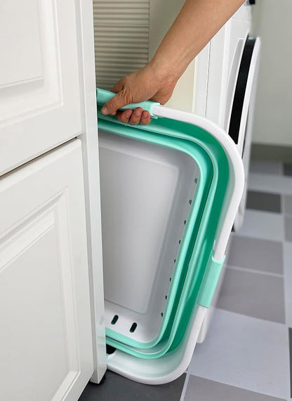 SAMMART 42L Collapsible Plastic Laundry Basket - Image 8