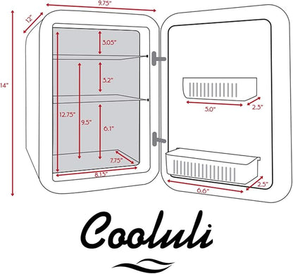 Cooluli 15L Mini Fridge for Bedroom - Image 7