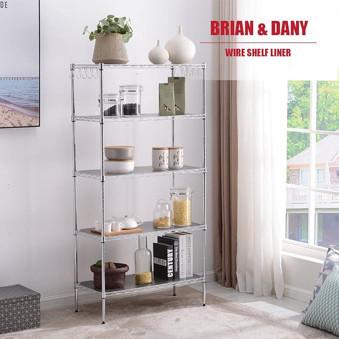 BRIAN & DANY Wire Shelf Liner 14" X 30", Heavy Duty Shelf Liners - Image 6