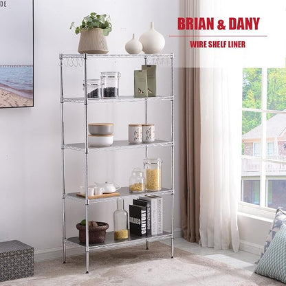 BRIAN & DANY Wire Shelf Liner 14" X 30", Heavy Duty Shelf Liners - Image 6
