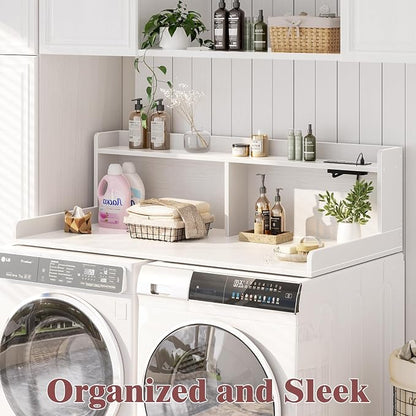 Aheaplus Washer and Dryer Countertop, 2-Tier Laundry Countertop Cover - Image 5