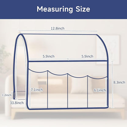 MEHIDFY Sofa Armrest Caddy, Waterproof Bedside Storage Organizer, Non Slip - Image 3