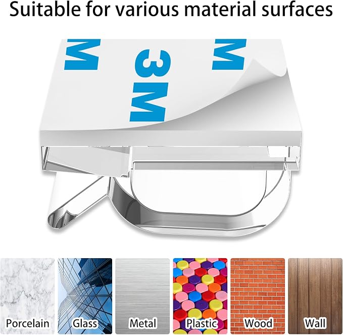 65Pcs Cable Clips, Adhesive Cable Organizer Cord Holder Wire Clip Wire - Image 4