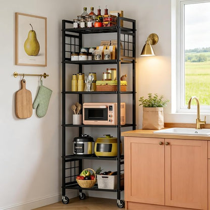 GIOTORENT 6-Wire Standing Storage Shelf - Image 2