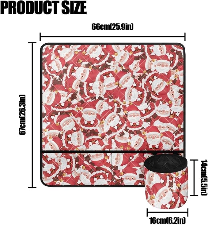 Gomyblomy Father Christmas Sewing Machine Mat - Image 6