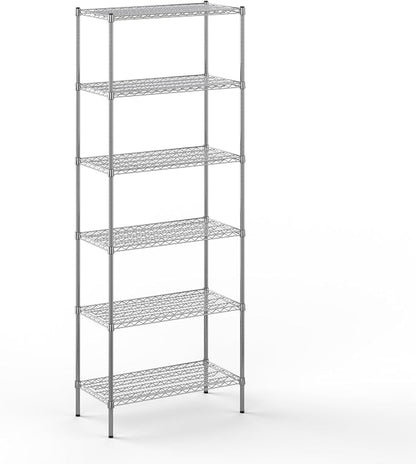 18" Deep x 36" Wide x 96" Height Wire Shelving Kit | 6-Tier | NSF Commercial by Regal+Altair