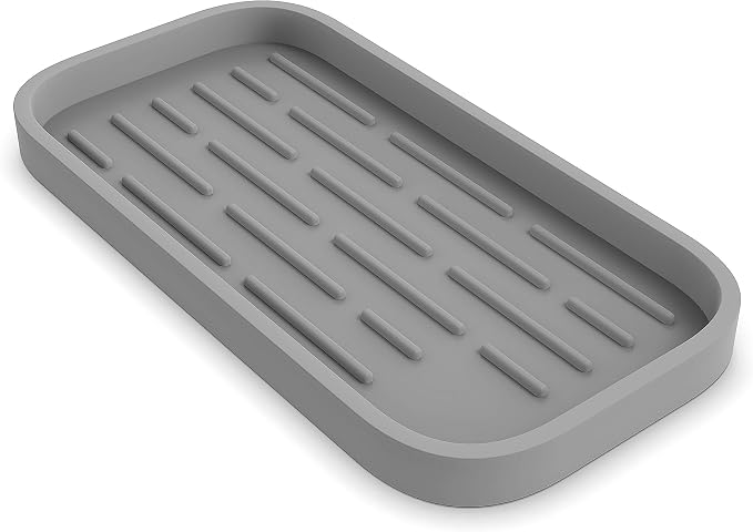 ZAPPOWARE Kitchen Sink Organizer | Silicone Sponge Holder by ZAPPOWARE