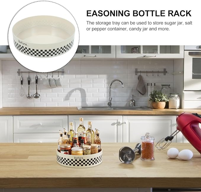 Healifty Rotating Organizer Tray - Image 3