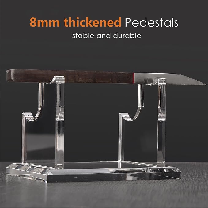 SANRUI 2 Tier Acrylic Pen Holder Display Stand, Fountain Pen Pencil Makeup - Image 6