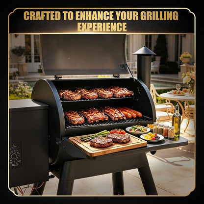 QuliMetal for Traeger Grills BAC362 Folding Front Shelf– Steel Grill Accessory - Image 5