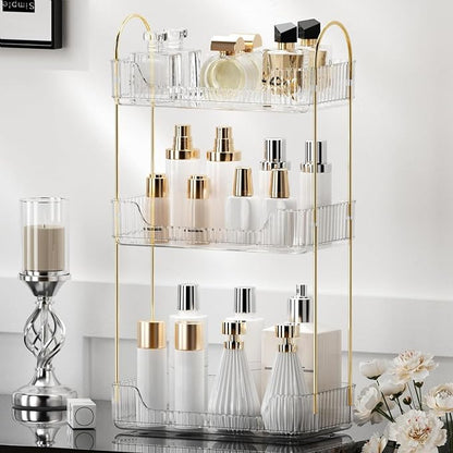 YCIA&DONE Bathroom Organizer Countertop, Makeup Storage, Skincare Cosmetic Tray by YCIADONE