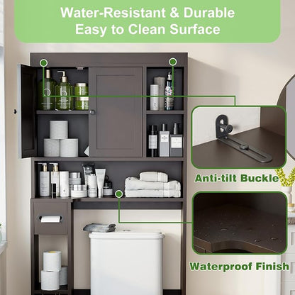 Over The Toilet Storage Cabinet - Image 7