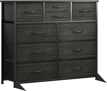 LUMTOK 10 Drawers Dresser with Fabric Bin - Image 10