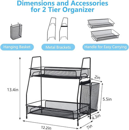 LEMIKKLE Countertop Organizer for Bathroom Counter, The Organizer for Bedroom - Image 2