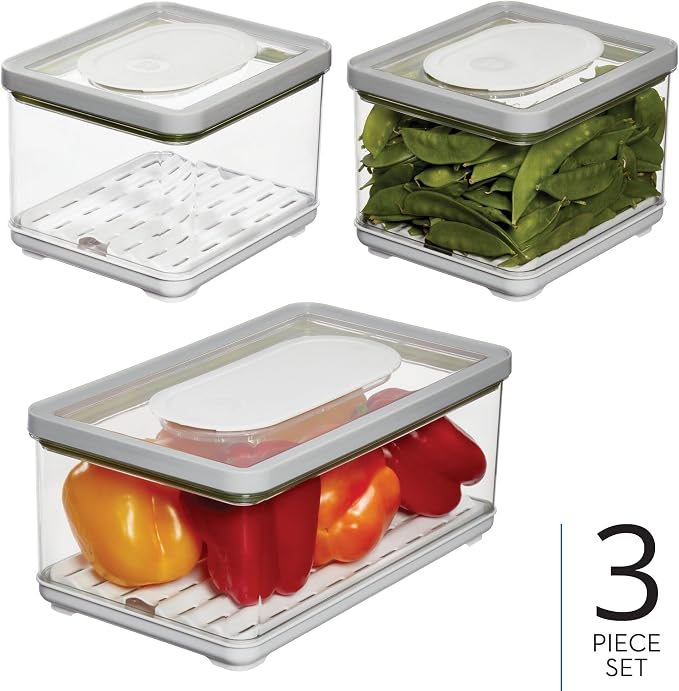 iDesign Small and Large Fridge Produce Bins - Image 2