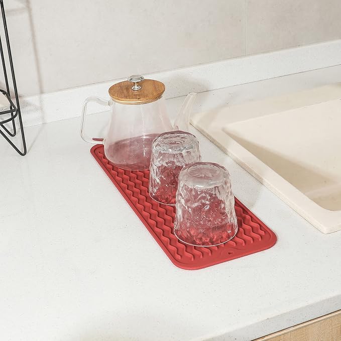 Silicone Dish Drying Mat for Multiple Usage, Easy clean, Eco-friendly, - Image 5