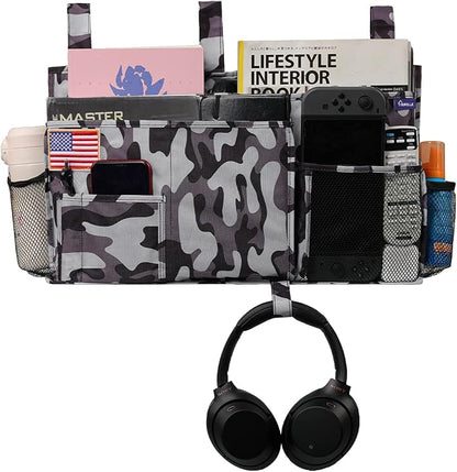 Surblue Bedside Caddy Hanging Organizer Storage Bag Pocket - Image 2