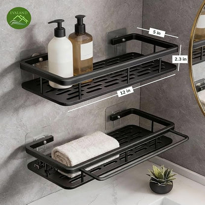 EVALAND Shower Caddy Adhesive 2-Pack - Image 2