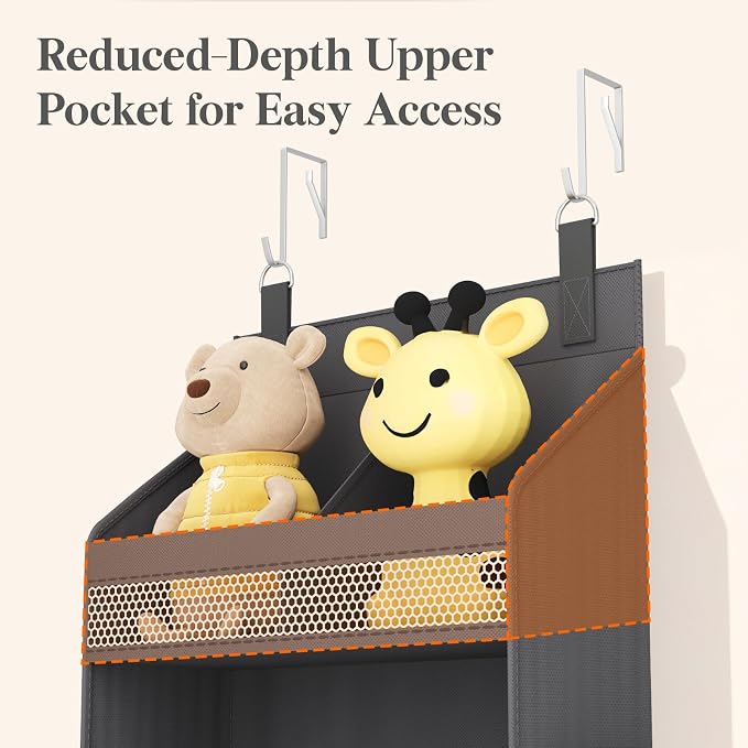 Lifewit 4 Tier Over the Door Diaper Organizer - Image 7
