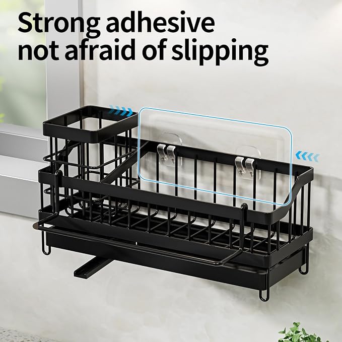 Sponge Holder for Kitchen Sink Organizer, Sink Caddy - Image 4