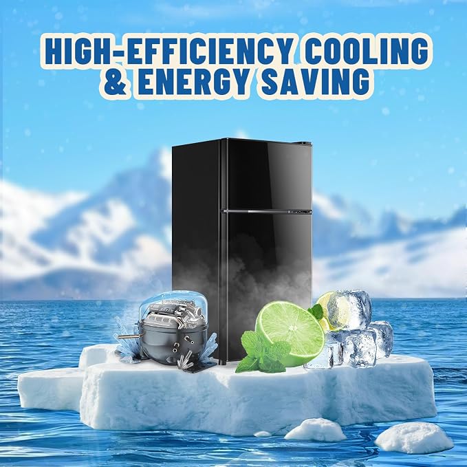 Tniy Personal Capacity Black Refrigerator - Image 3