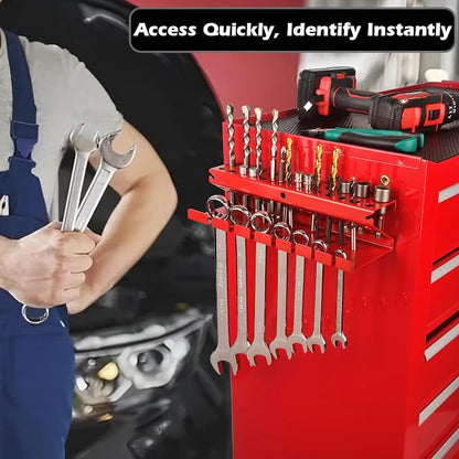 MUTUACTOR Magnetic Screwdriver Rack, Magnetic Tool Holder Durable Storage Holder - Image 3