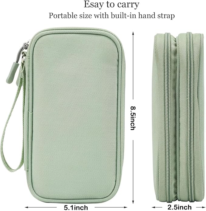 CAAORDKSO Electronic Organizer Bag, Travel Cable Organizer Pouch Electronic - Image 2