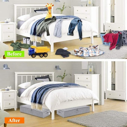 punemi Under Bed Storage, 3 Pack Underbed Storage Container Bags - Image 9