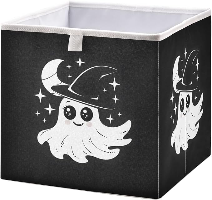 Halloween Black Closet Organizers Storage Cubes Storage Bins Shelf Baskets by Unknown