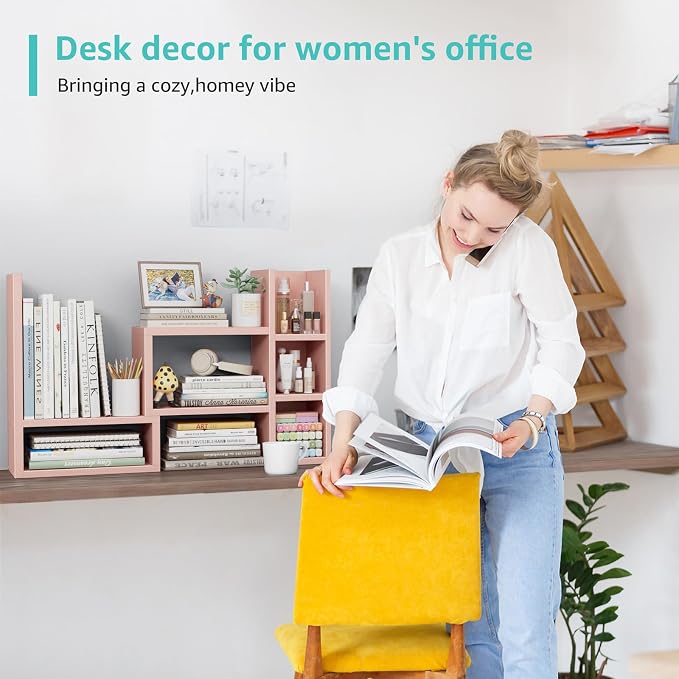 NUTIKAS Desk Shelves Desktop Organizer Shlef - Image 7