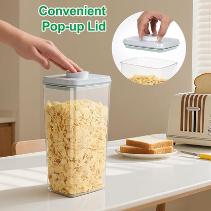 TBMax Flour Sugar Storage Container 3Pack 1.26+2.11+3.48 Quart, Airtight Food - Image 4