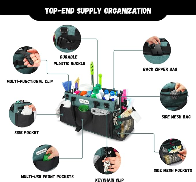 Wearable Cleaning Caddy – Portable Detailing Organizer - Image 5