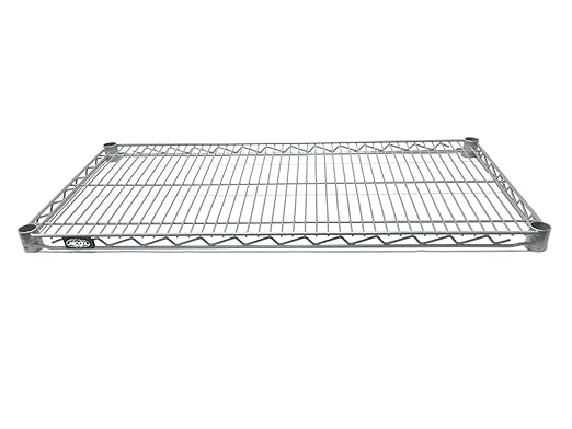 Nexel Additional Wire Shelf for Wire Shelving Units, 600-800 lb Capacity by Nexel