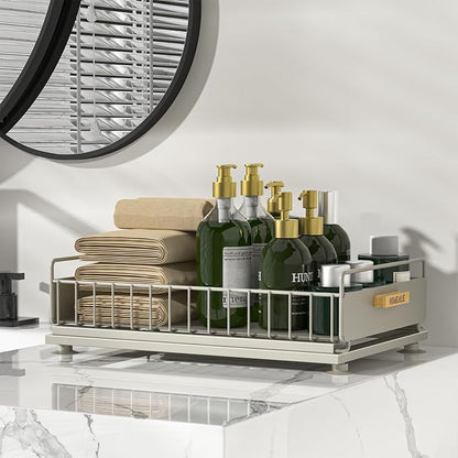 Under Sink Organizer, 2 Packs Under Sink Organizers and Storage, Slide Out Pull - Image 7