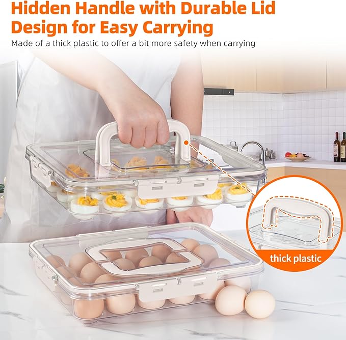 2 Pack Deviled Egg Containers - Image 3