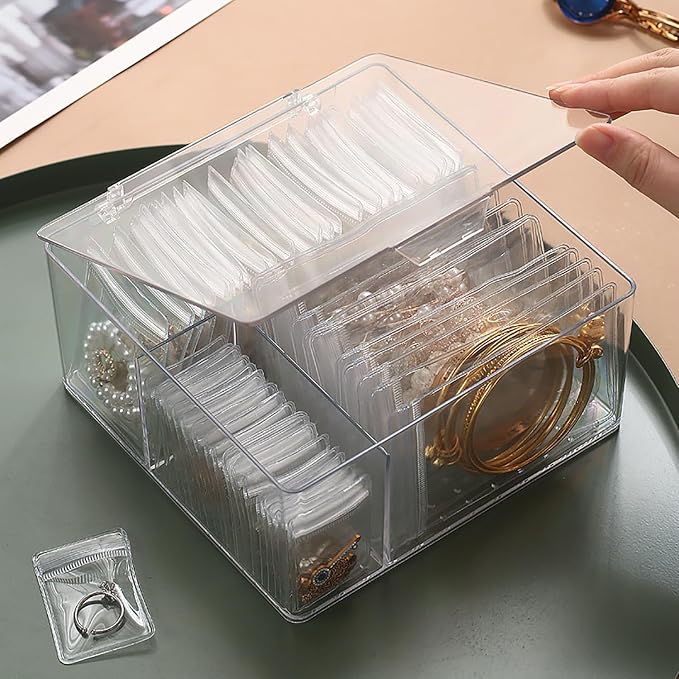 HomePekite 4 In 1 Acrylic Jewelry Organizers and Storage - Image 9