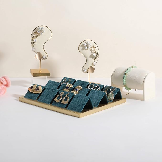 GemeShou Golden coated earring display stand - Image 6