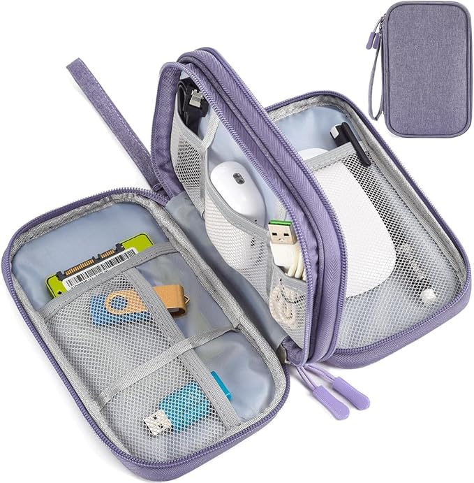Electronic Organizer Travel Cable Accessories Bag, Electronic Organizer Case by Unknown