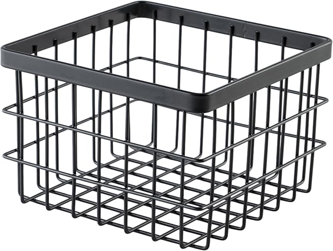 G.E.T. WB-664-MG Square Metal Storage Wire Basket - Image 2