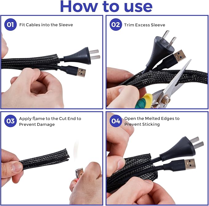 Cable Management Sleeves 1in - Image 6